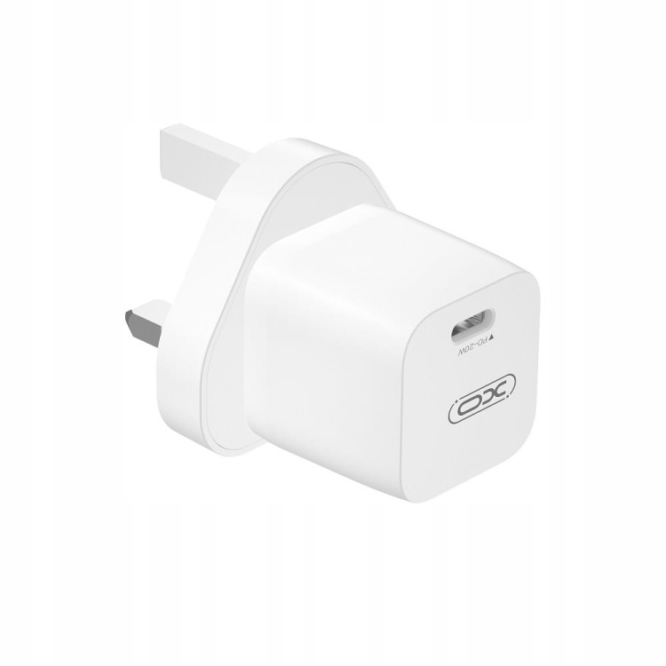 Ładowarka sieciowa UK CE01 PD 20W 1x USB-C biała