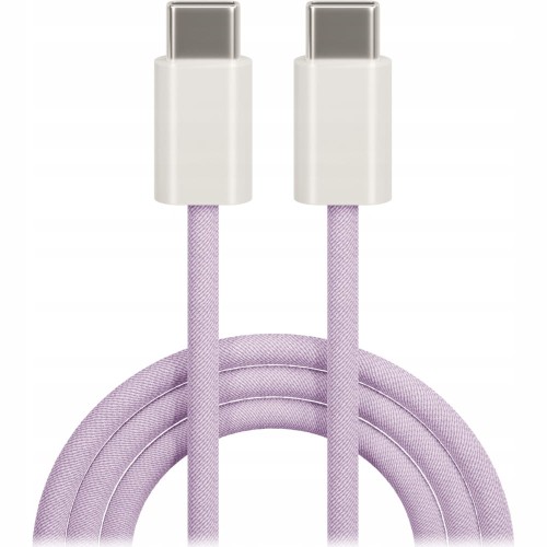 Maxlife kabel MXUC-06 USB-C - USB-C 1,0 m 20W fiol