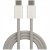 Maxlife kabel MXUC-06 USB-C - USB-C 1,0 m 20W szar