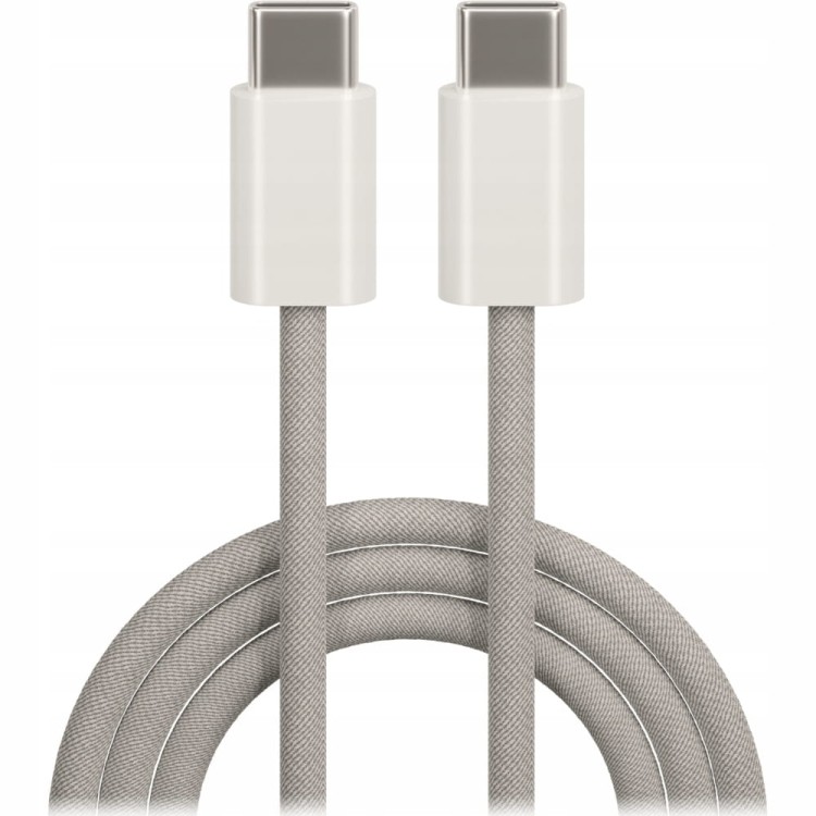 Maxlife kabel MXUC-06 USB-C - USB-C 1,0 m 20W szar