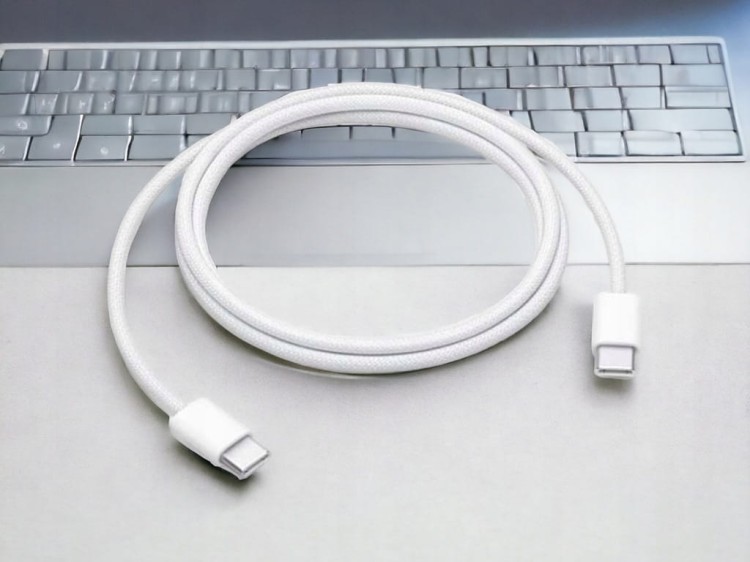 Kabel Krakjet USB typ C - USB typ C 1 m biały