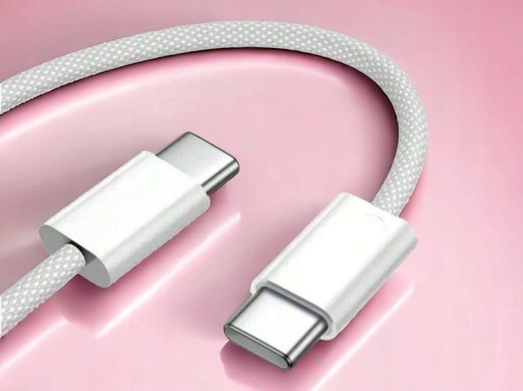 Kabel Krakjet USB typ C - USB typ C 1 m biały