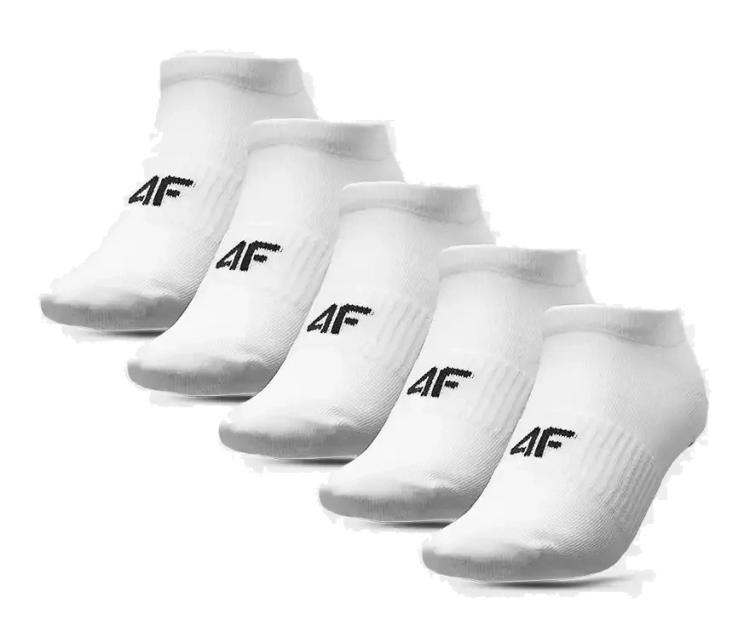 SKARPETY 4F BIAŁE  43-46  STOPKI M479 (5pak)