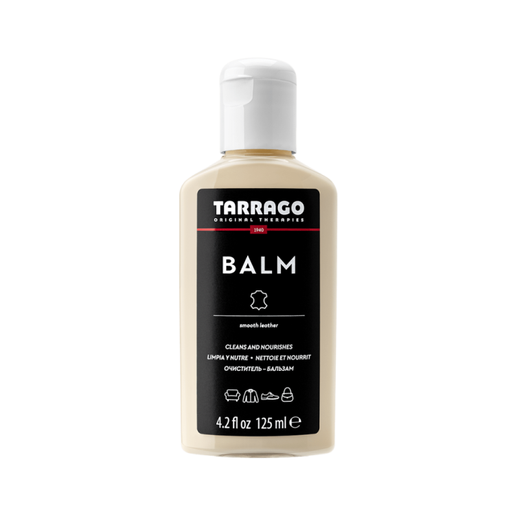 TARRAGO Balm Leather Care 125ml BEZBARWNY balsam z naturalnymi woskami do czyszczenia i pielęgnacji skór