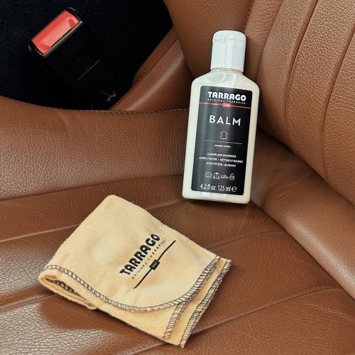 TARRAGO Balm Leather Care 125ml BEZBARWNY balsam z naturalnymi woskami do czyszczenia i pielęgnacji skór