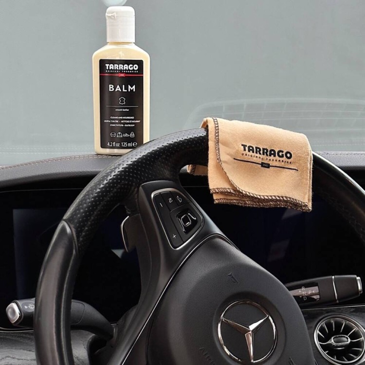 TARRAGO Balm Leather Care 125ml BEZBARWNY balsam z naturalnymi woskami do czyszczenia i pielęgnacji skór