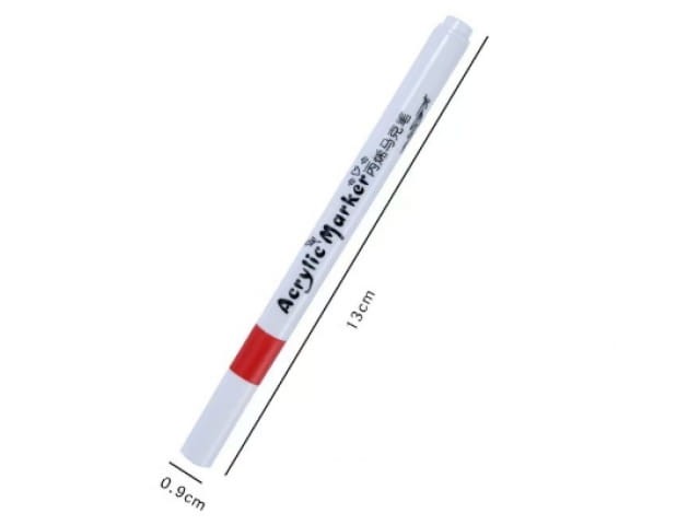 60x MARKERY AKRYLOWE Pisaki Flamastry Mazaki WODOODPORNE Z FARBĄ ZESTAW