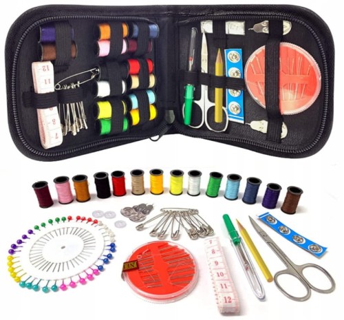 Zestaw przybornik krawiecki do szycia 98 elementów