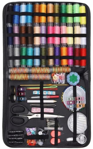 Zestaw przybornik krawiecki do szycia 98 elementów