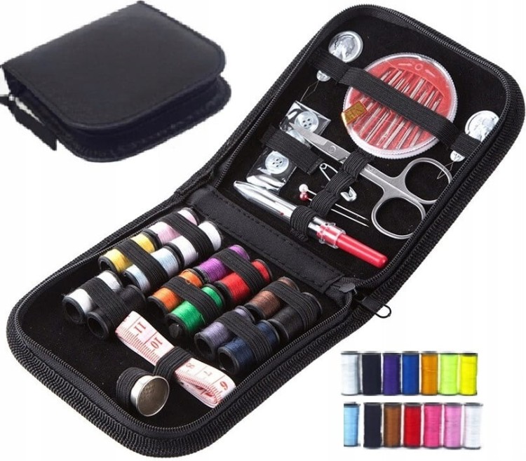 Zestaw przybornik krawiecki do szycia 98 elementów
