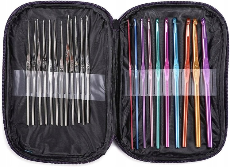 Zestaw do szydełkowania Statis 0,5-6,5 50 el.