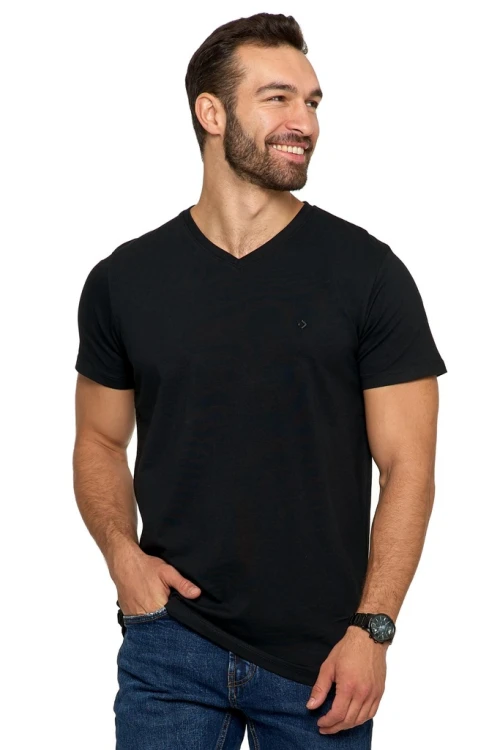 Koszulka Męska Premium Line T-Shirt Krótki Rękaw Bawełniana Top MORAJ XXL