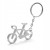 Brelok do kluczy ROWER - SILVER