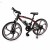 Metalowy Model Roweru Górskiego MTB 1:8 Finger Bike Prezent Gadżet czar/cze