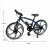 Metalowy Model Roweru Górskiego MTB 1:8 Finger Bike Prezent Gadżet czar/cze