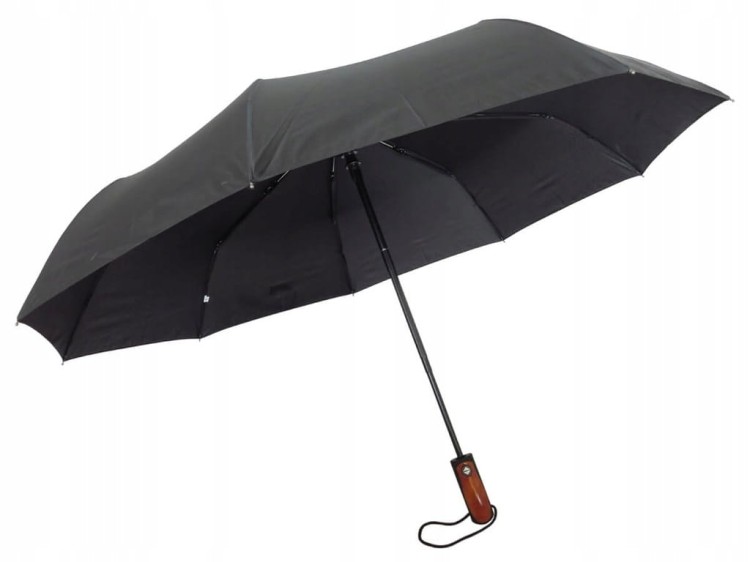 Parasol Czarny automatyczny uniseks