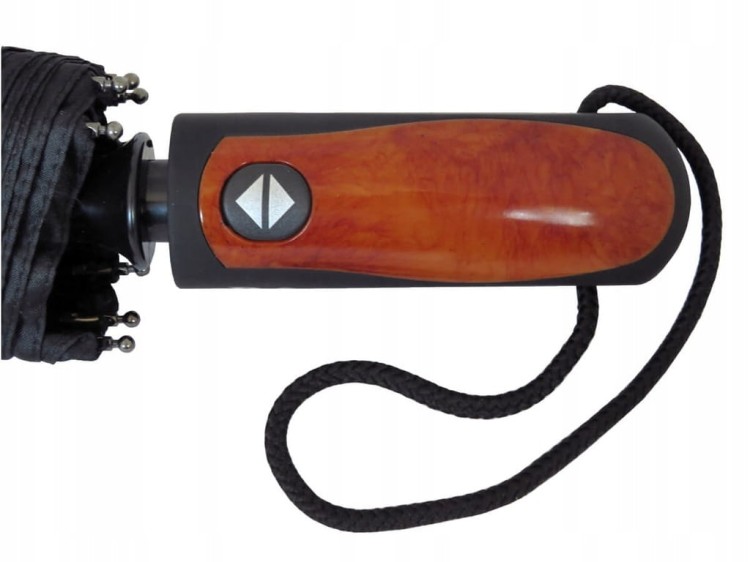 Parasol Czarny automatyczny uniseks