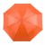Parasol POMARAŃCZOWY, krótki, manualny, składany