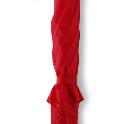 Parasol automatyczny drewniany trzon i rączka -RED