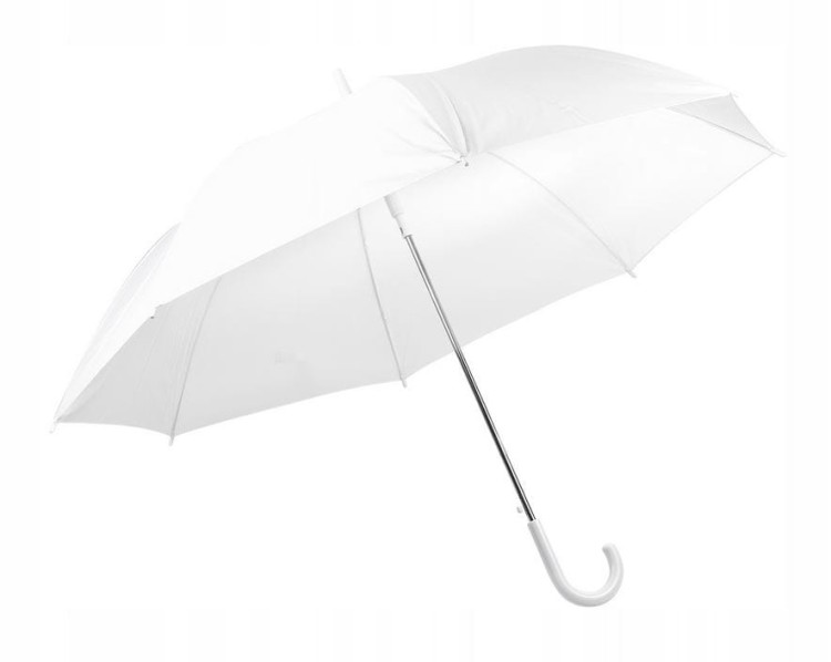 Biały parasol ślubny parasolka na ślub XXL