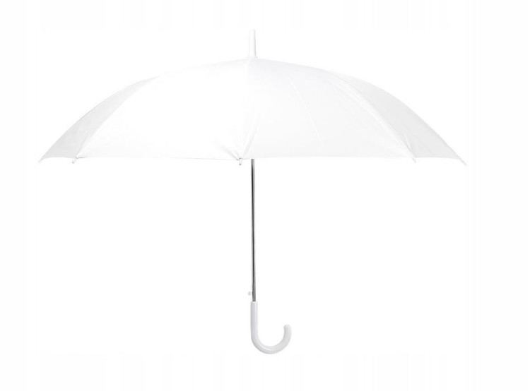 Biały parasol ślubny parasolka na ślub XXL