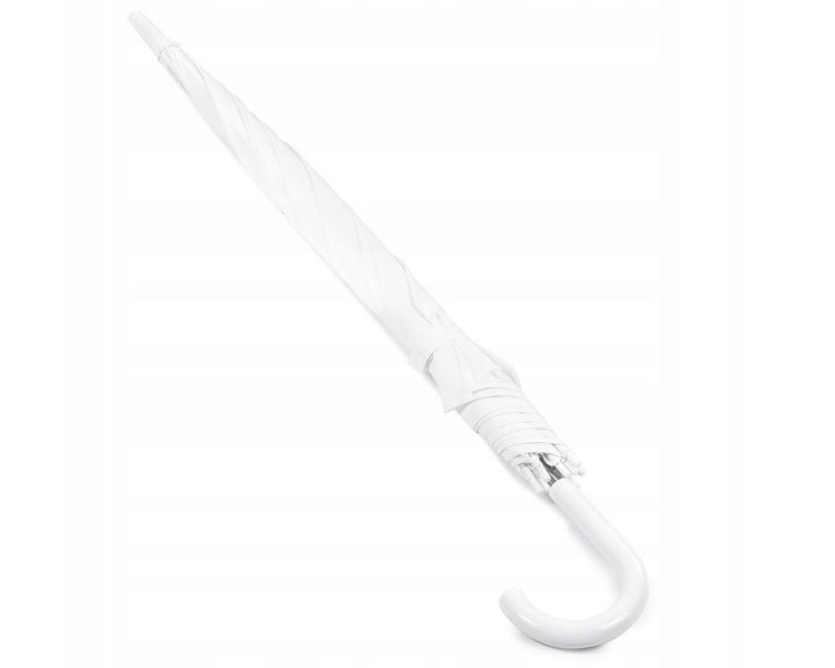 Biały parasol ślubny parasolka na ślub XXL