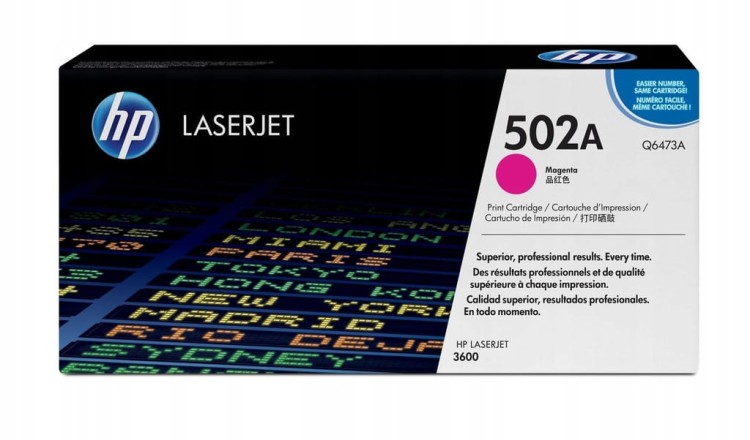 Toner HP 502A Q6473A czerwony (magenta)
