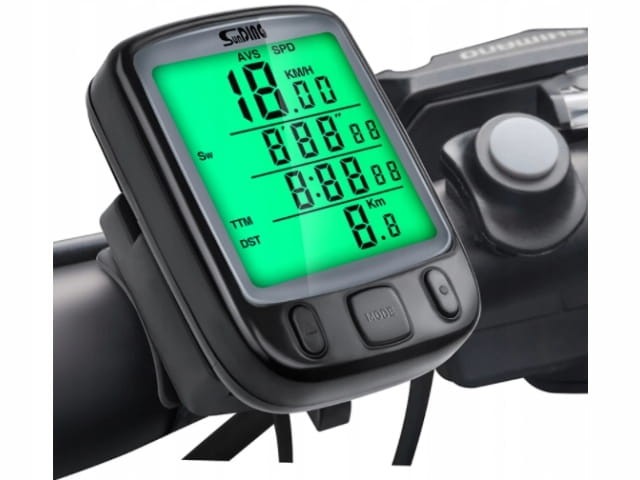 Licznik rowerowy wodoodporny 25 funkcji LCD