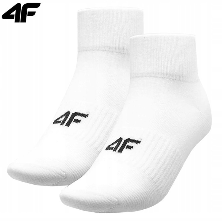 Skarpetki 4F 4FWMM00USOCM283-10S biały rozmiar 39-42