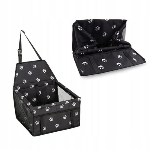 Transporter dla psa big czarny M/L 40cmx30cmx25 cm