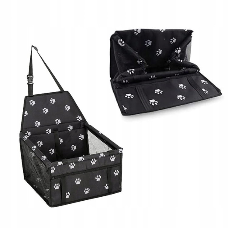 Transporter dla psa big czarny M/L 40cmx30cmx25 cm