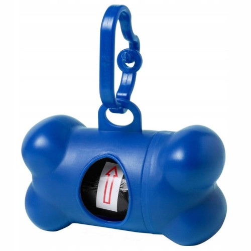 Zasobnik z woreczkami na psie odchody - BLUE