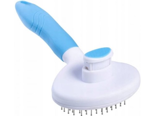 Grzebień szczotka do usuwania sierści PSA KOTA - KOLOR NIEBIESKI