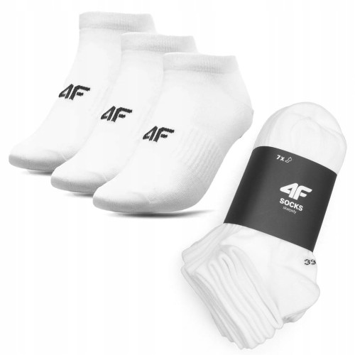 4F Skarpetki 4FWAW24USOCU384 biały rozmiar 43-46