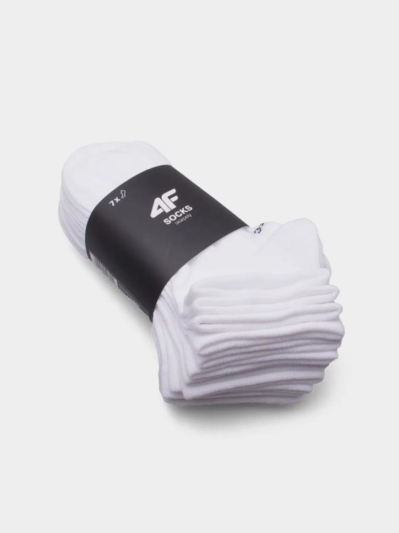 4F Skarpetki 4FWAW24USOCU384 biały rozmiar 43-46