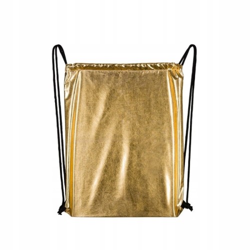Worek ze sznurkiem ZŁOTY 42 x 34 cm