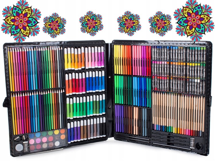 Zestaw plastyczny 288 elementów