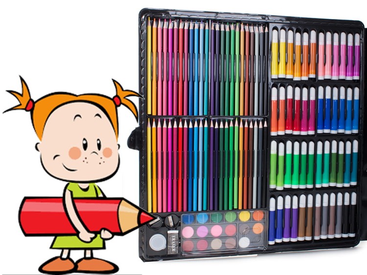 Zestaw plastyczny 288 elementów