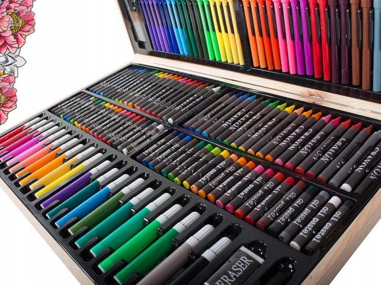 Zestaw plastyczny 180 elementów