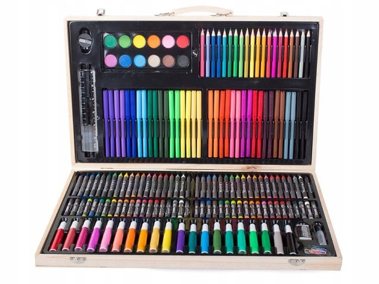 Zestaw plastyczny 180 elementów