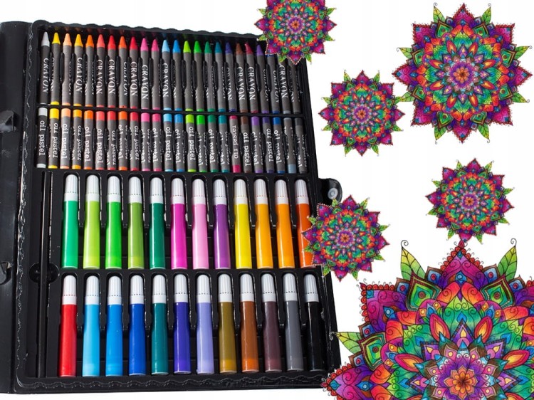 Zestaw plastyczny 168 elementów