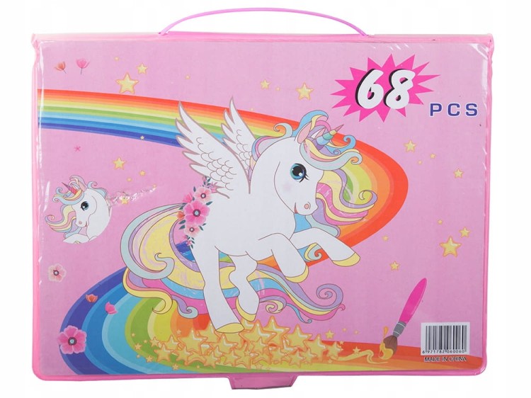 Zestaw plastyczny 68 elementów