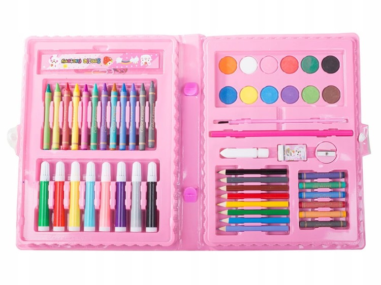 Zestaw plastyczny 68 elementów