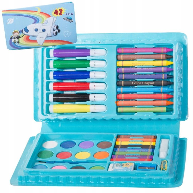 Zestaw plastyczny 42 elementy