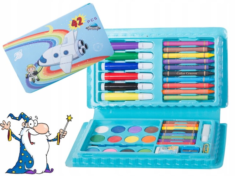 Zestaw plastyczny 42 elementy