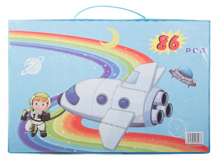 Zestaw plastyczny  86 elementów