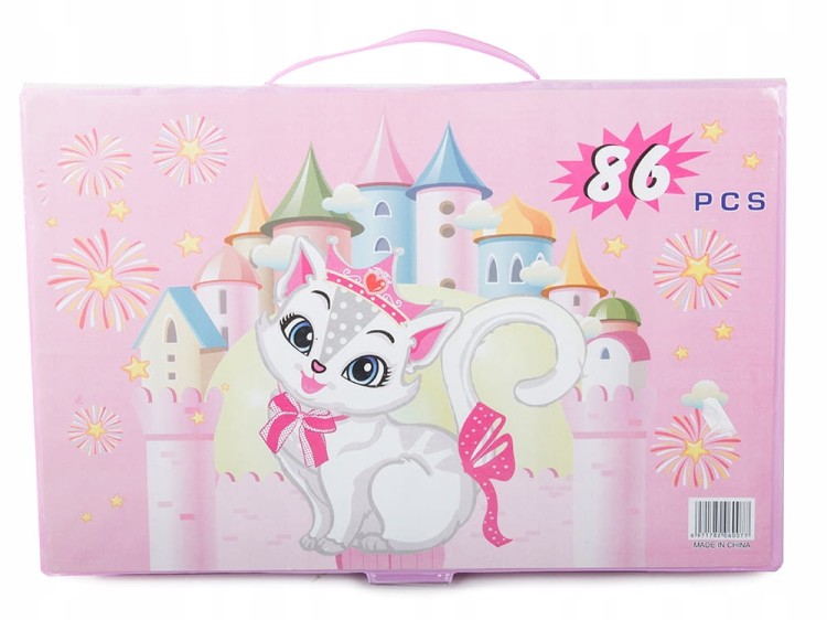 Zestaw plastyczny 86 elementów