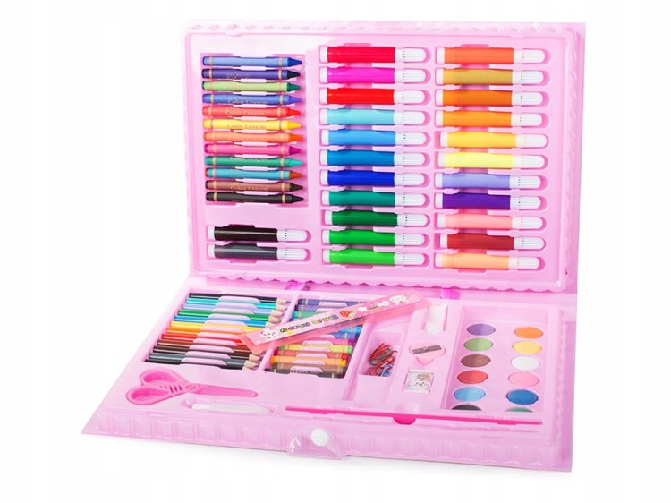 Zestaw plastyczny 86 elementów