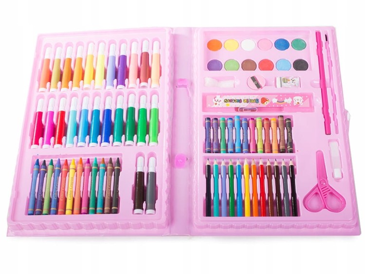 Zestaw plastyczny 86 elementów