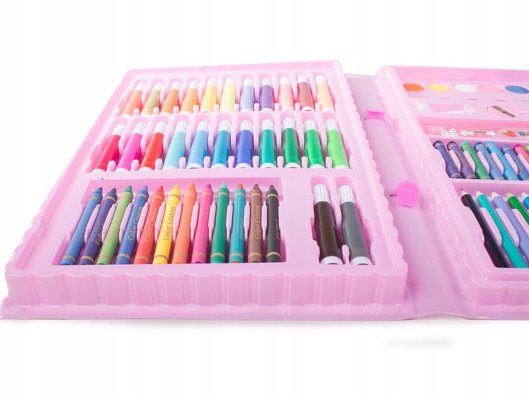 Zestaw plastyczny 86 elementów